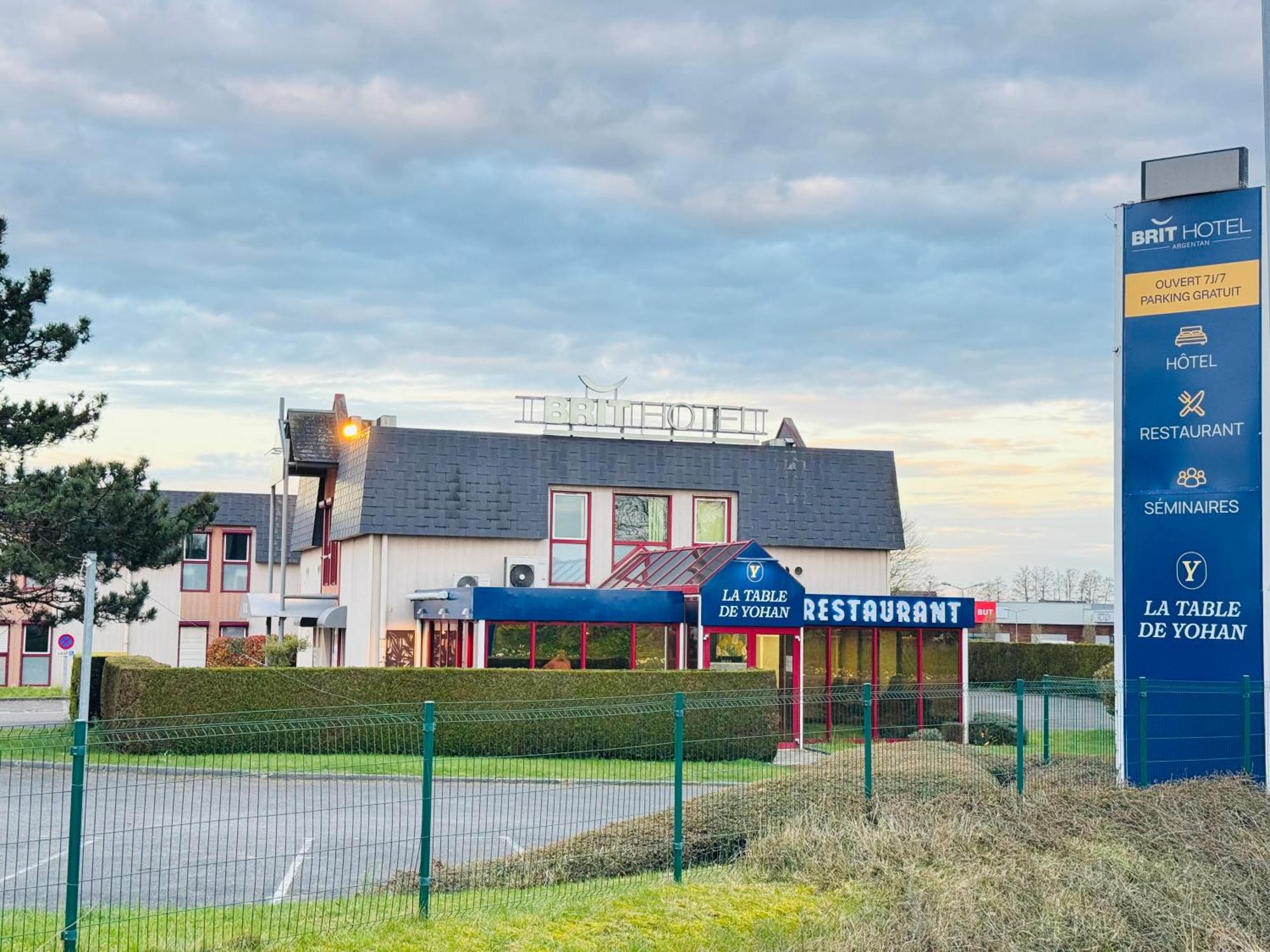 Brit Hotel Argentan Eksteriør bilde